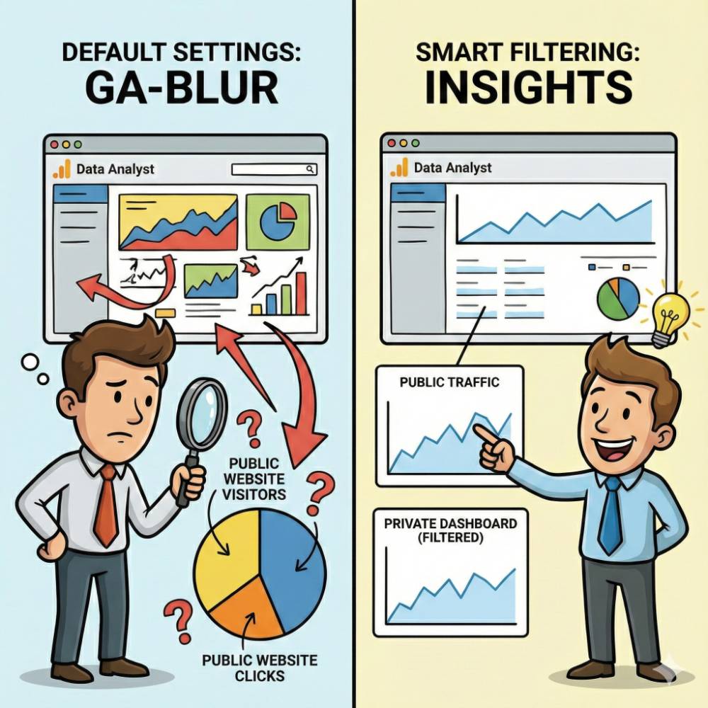 Don't let Google Analytics default settings fool you.